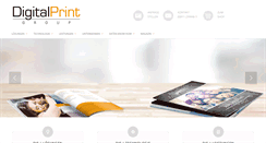 Desktop Screenshot of digital-print-group.de